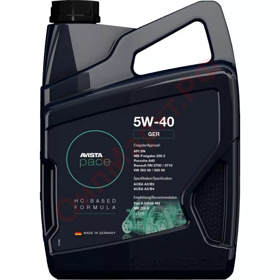 144_AVISTA-PACE-GER-SAE-5W-40-4L