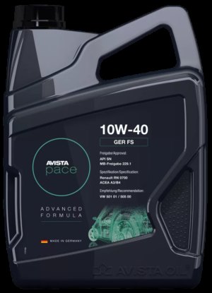 AVISTA PACE GER FS SAE 10W-40 4L