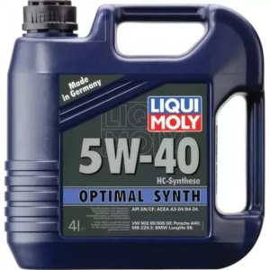 LIQUIMOLY 4L 5W40 OPTIMAL SYHTH НС СИНТ.SM/CF