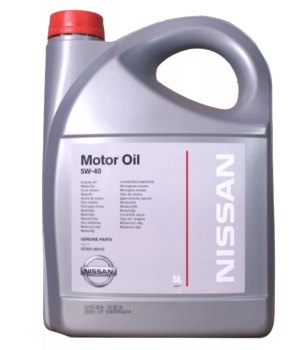 NISSAN MOTOR OIL SN/CF 5W40 5L