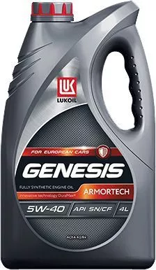 ЛУКОЙЛ GENESIS 5W40 ARMORTECH HK A3/B4 4L