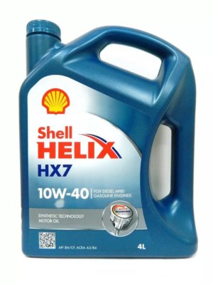 SHELL HELIX HX7 10W40 4L